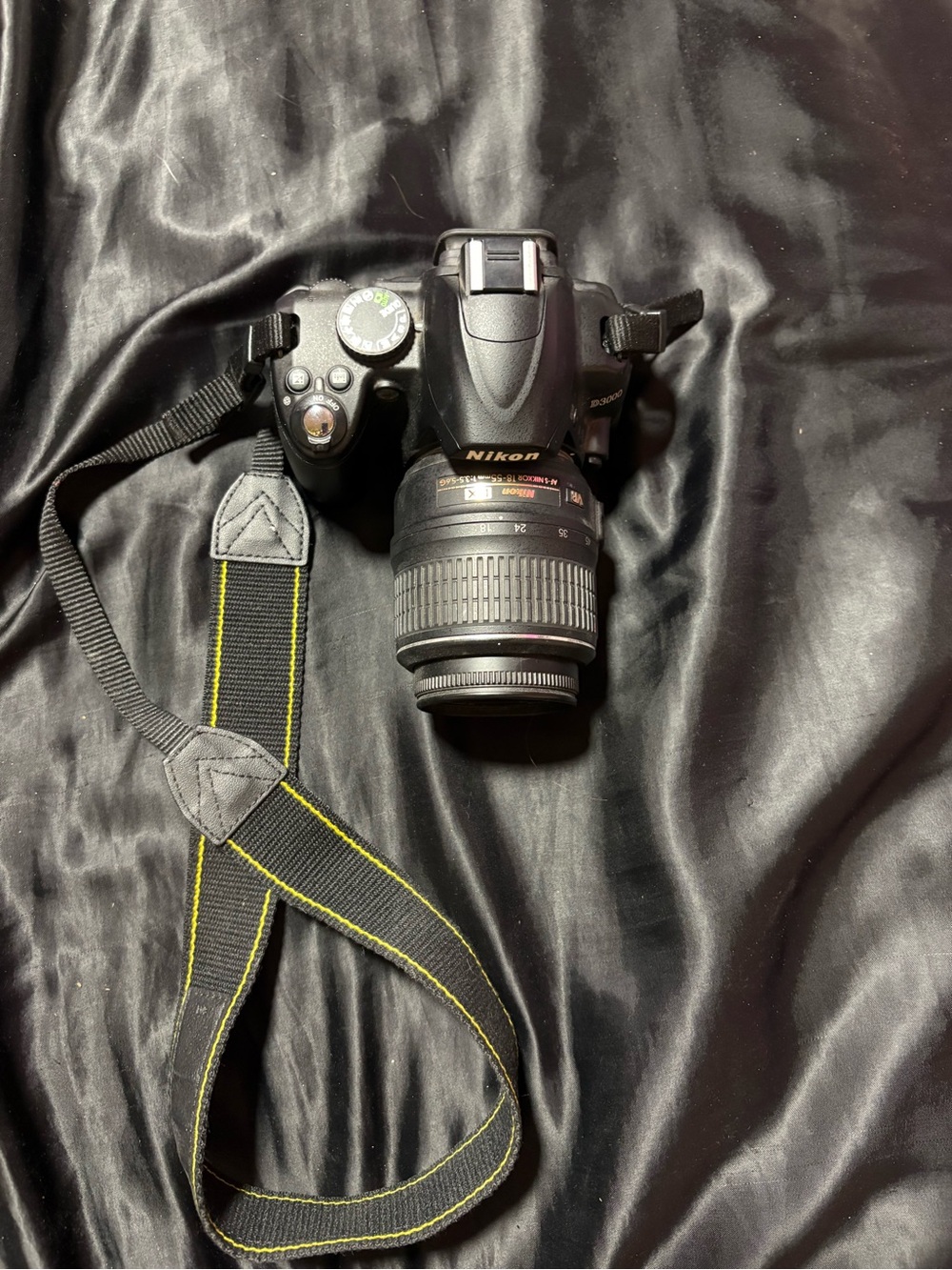 Nikon D3000 10.2MP Digital SLR Camera w/ 18-55mm f/3.5-5.6 Lens
